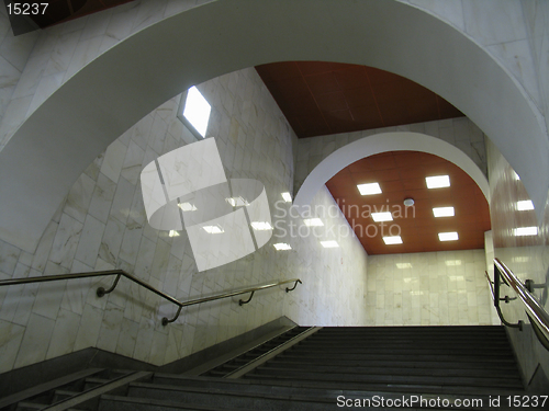 Image of Staircase in subway