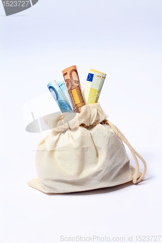 Image of Money sack with bills