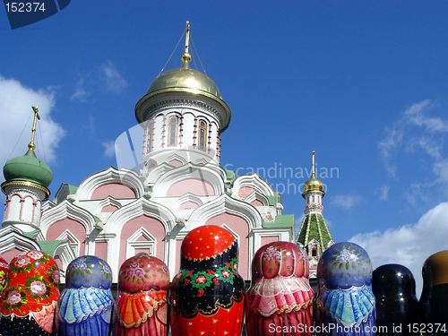 Image of Matryoshkas at Red Square