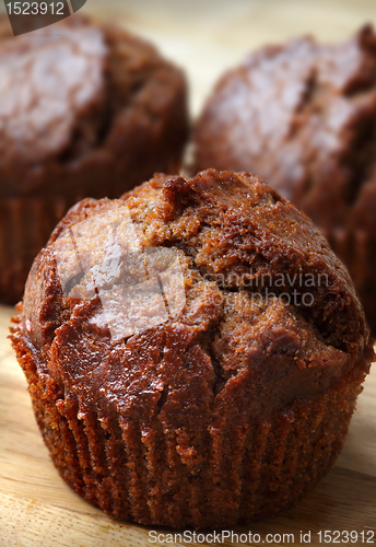 Image of chocolate muffins