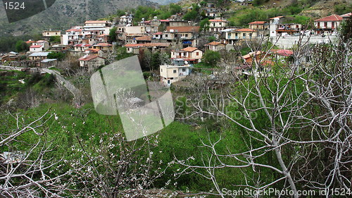 Image of Platanistasa village. Cyprus