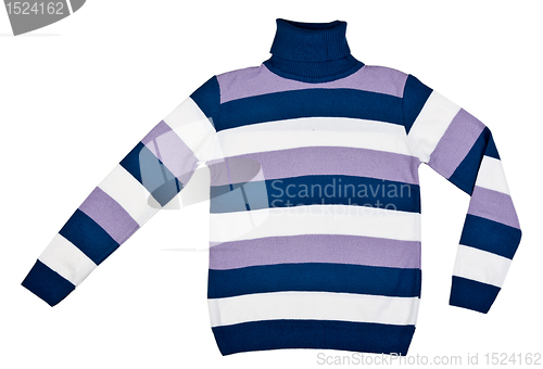 Image of sweater with a pattern