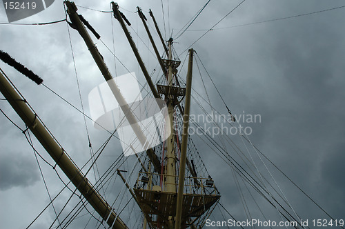 Image of mast - tall ship