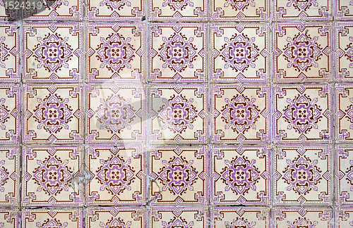 Image of Old tiles background 