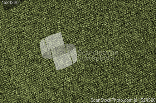 Image of Green wool texture