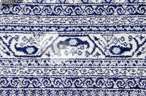 Image of Old fabric carpet textures and ornaments.