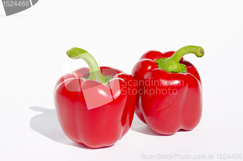 Image of Ecological and healthy food. Red paprika.