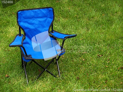 Image of folding camp chair