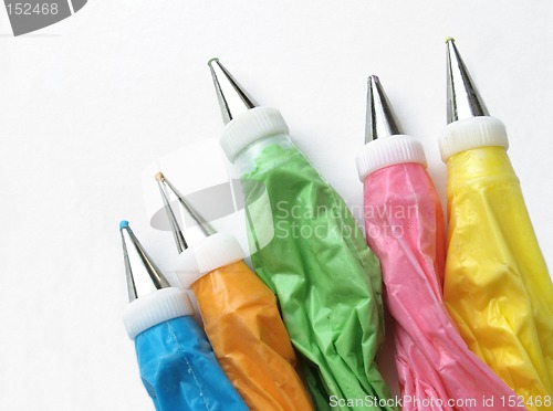 Image of cake icing bags