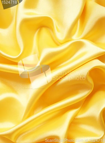 Image of Smooth elegant golden silk 