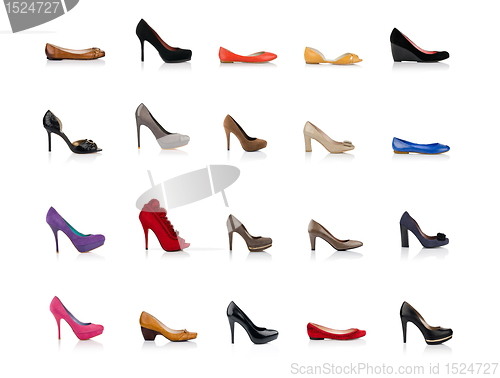 Image of Fashionable female shoes