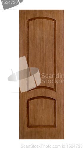 Image of Interior door over white