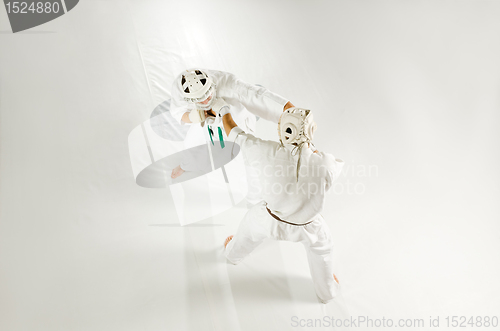 Image of Kudo karate fighters