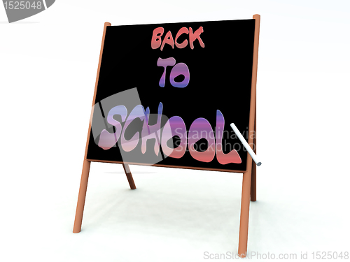 Image of Back To School Blackboard