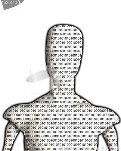 Image of Blank Binary Man 