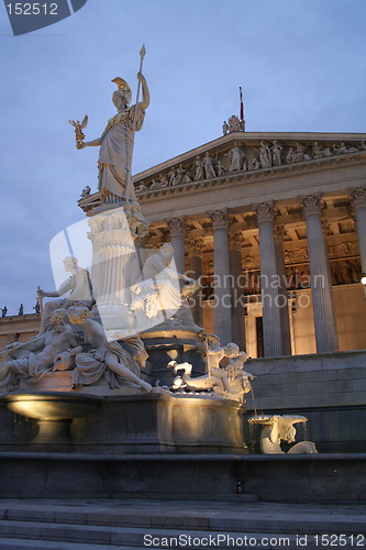 Image of Parliament in Vienna