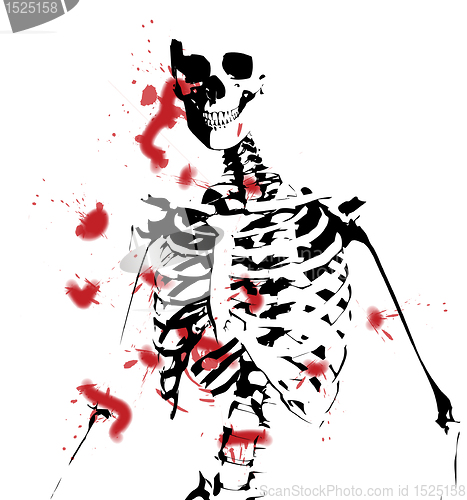 Image of Bloody Skeleton