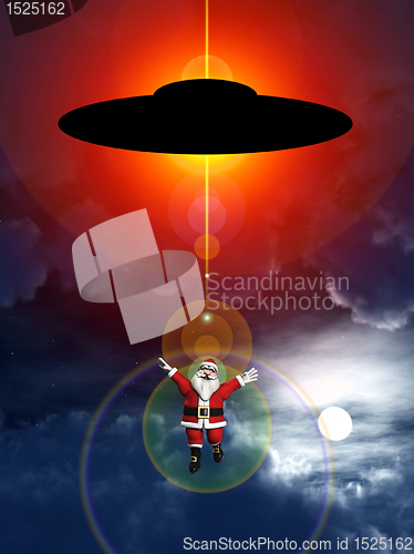 Image of Alien Abducted Santa Claus 