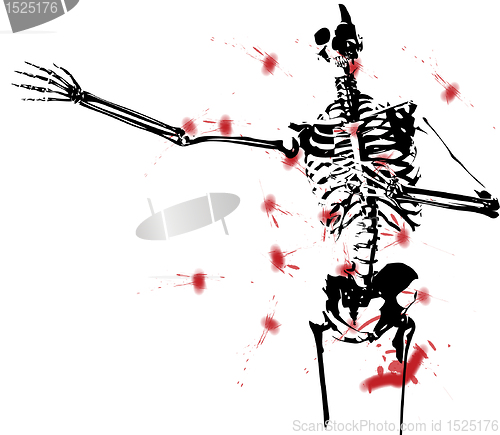 Image of Bloody Skeleton