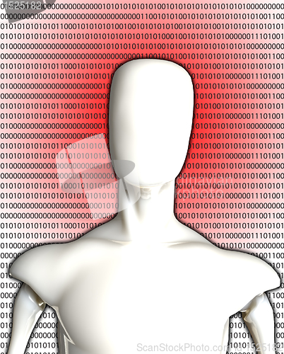 Image of Blank Binary Man 