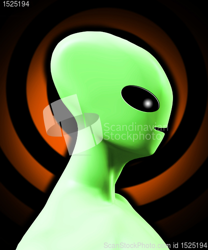 Image of Simple Alien Form