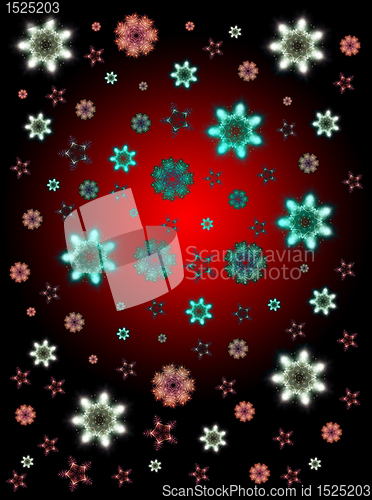 Image of Firework Snowflakes 