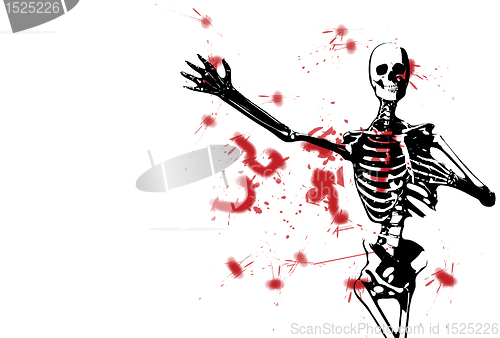 Image of Bloody Skeleton