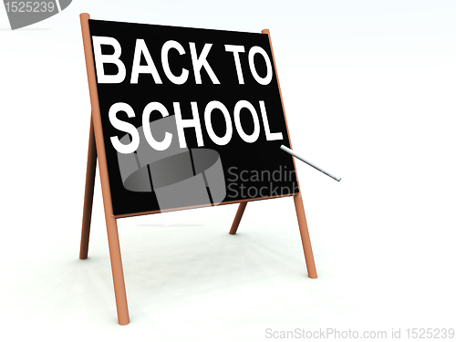 Image of Back To School Blackboard
