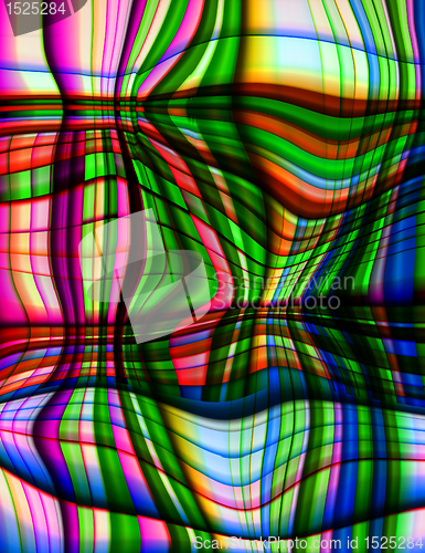 Image of Distorted Abstract Color Background