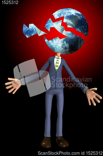 Image of Broken Earth Head