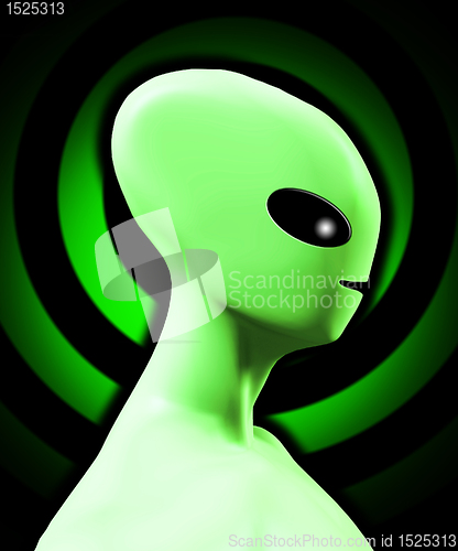 Image of Simple Alien Form