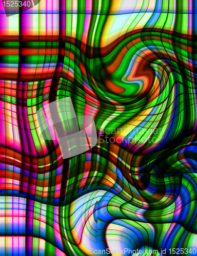 Image of Distorted Abstract Color Background