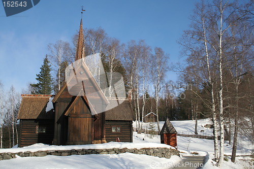 Image of Garmo church, Maihaugen