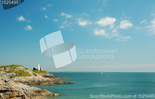 Image of swansea and lighthouse