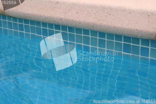 Image of The edge of a swimmingpool