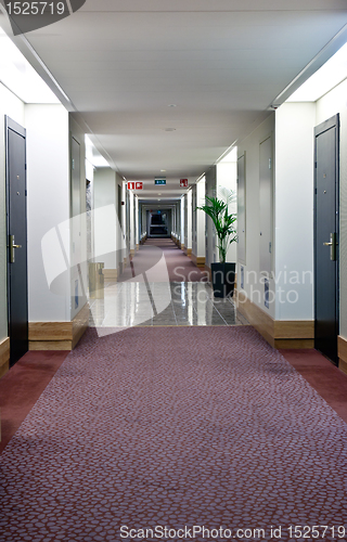 Image of corridor in the hotel