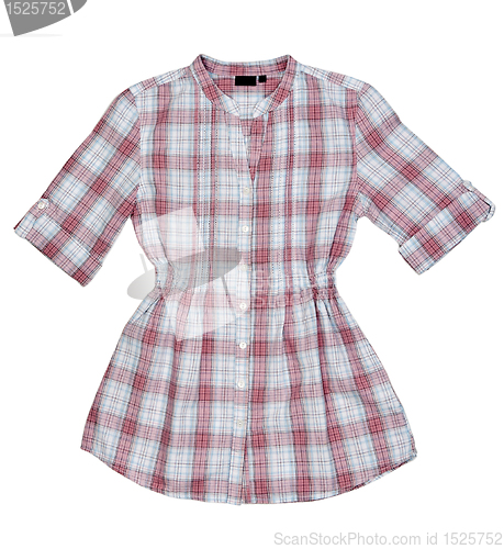 Image of Pink summer shirt with short sleeves