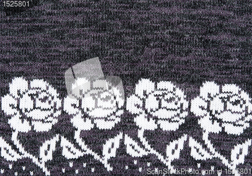 Image of knitted gray background