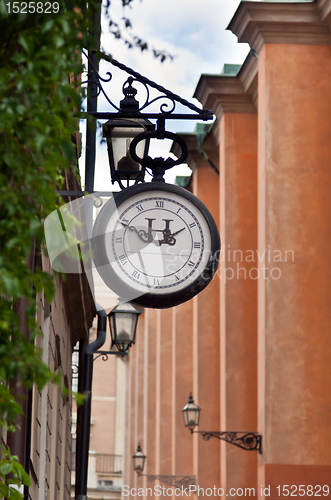 Image of old street clock