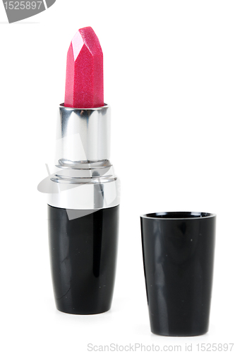 Image of Female red lipstick