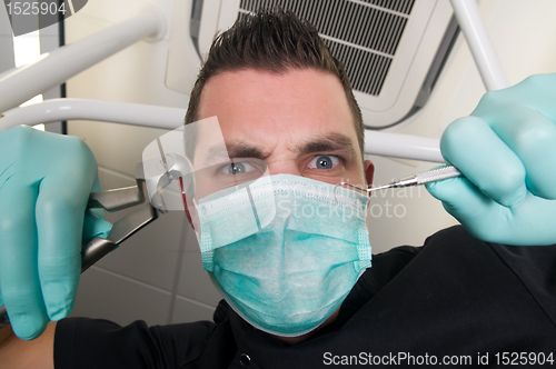 Image of In the dentist's chair