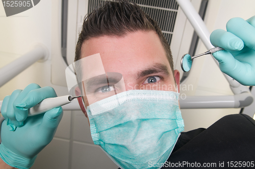 Image of In the dentist's chair