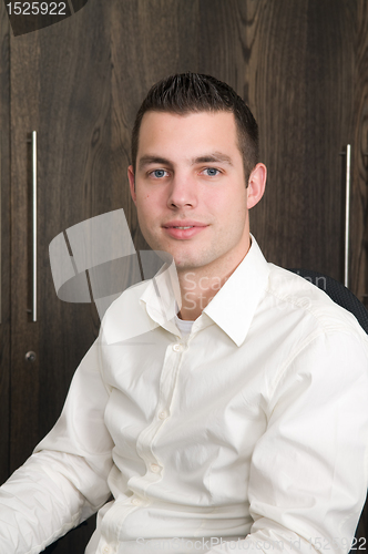 Image of Male portait in an office