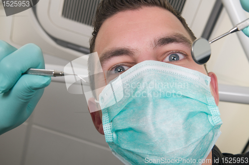 Image of In the dentist's chair