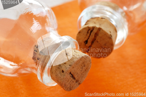 Image of Two glass bottles