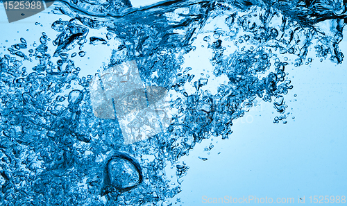 Image of bubbles in water