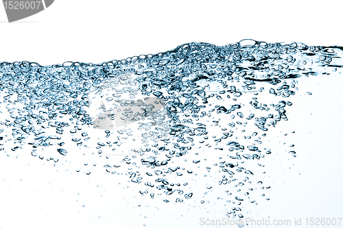 Image of bubbles in water