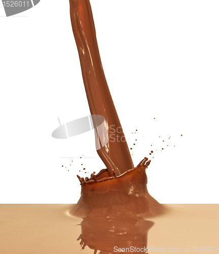 Image of chocolate splash