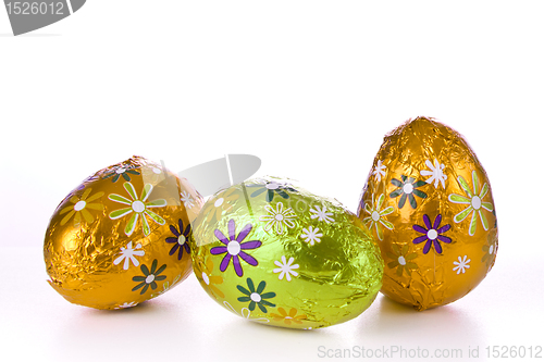 Image of chocolate easter eggs