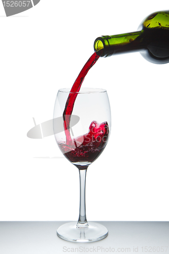 Image of red wine glass